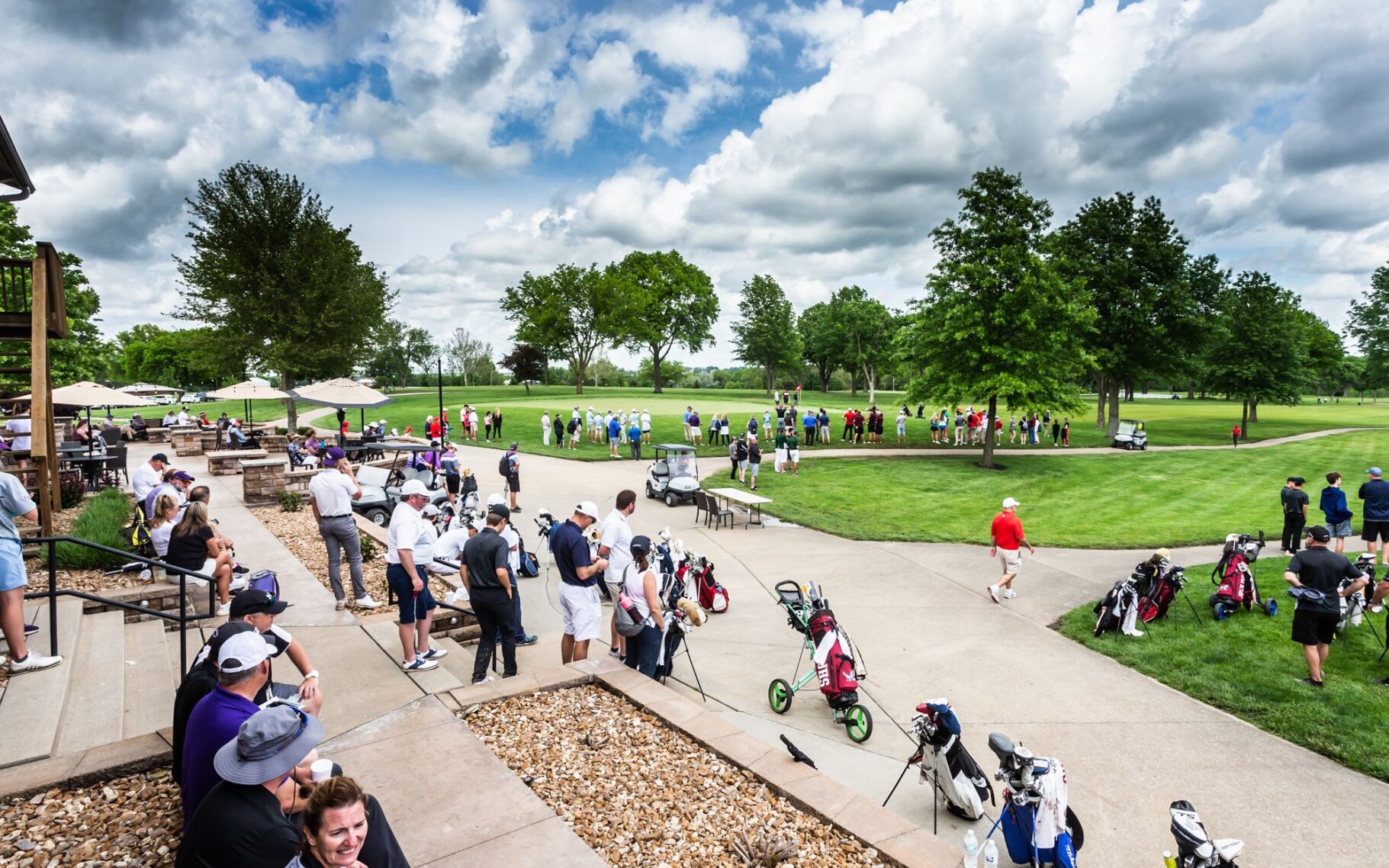 Class 5 boys golf state tournament, final round